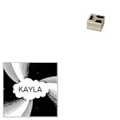 Tampons Encreurs Timbre en caoutchouc nom personnalisé pour les enf (Tamponné)