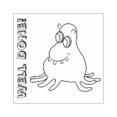 Tampons Encreurs Timbre en caoutchouc personnalisable de Monster so (Impression)