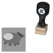 Tampons Encreurs Timbre En Caoutchouc Personnalisé 1" x 1", Couleur (Tamponné)