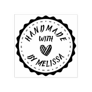 Tampons Encreurs Timbre En Caoutchouc Personnalisé Fait À La Main P