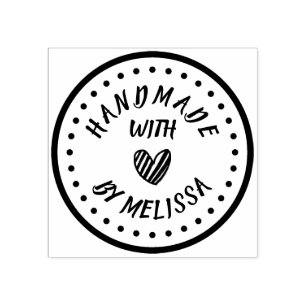 Tampons Encreurs Timbre En Caoutchouc Personnalisé Fait À La Main P