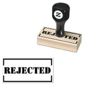Tampons Encreurs Timbre en caoutchouc personnalisé rejeté (Tamponné)