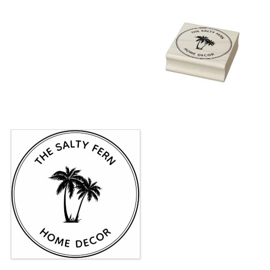 Tampons Encreurs Timbre en caoutchouc personnalisé simple (Tamponné)