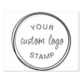 Tampons Encreurs Timbre en caoutchouc personnalisé simple (Impression)