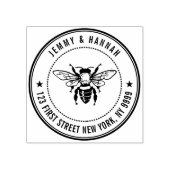 Tampons Encreurs Timbre En Caoutchouc Personnalisé, Timbre D'Adress (Impression)