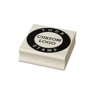 Tampons Encreurs Timbre en caoutchouc personnalisé, timbre de logo,