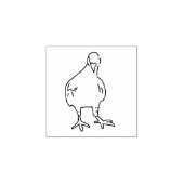 Tampons Encreurs Timbre en caoutchouc Pigeon, oiseau de ville (Impression)