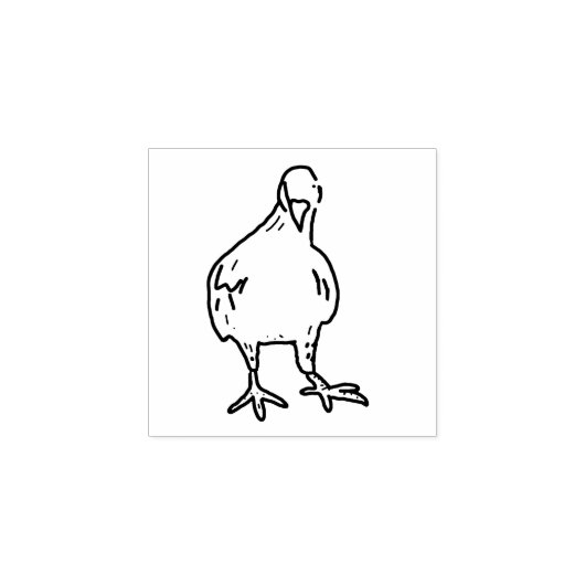 Tampons Encreurs Timbre en caoutchouc Pigeon, oiseau de ville (Impression)