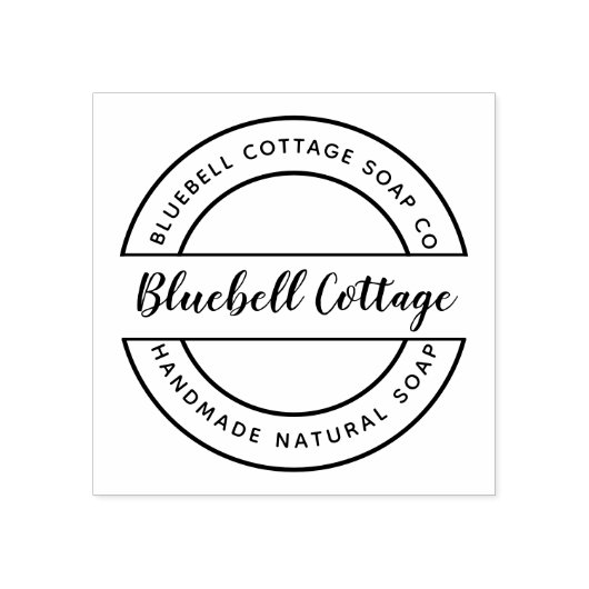 Tampons Encreurs Timbre en caoutchouc pour affaires Soap personnali (Impression)