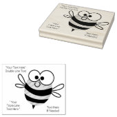 Tampons Encreurs Timbre en caoutchouc pour apiculteur mignon person (Tamponné)