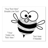 Tampons Encreurs Timbre en caoutchouc pour apiculteur mignon person (Impression)