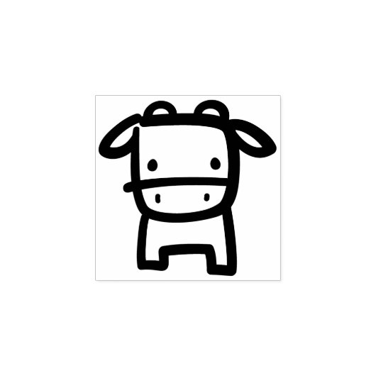 Tampons Encreurs Timbre en caoutchouc pour chien de vache (Impression)