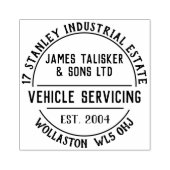 Tampons Encreurs Timbre en caoutchouc pour l'entretien du véhicule (Impression)