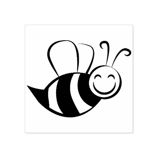 Tampons Encreurs Timbre en caoutchouc pour Motif d'abeilles (Impression)