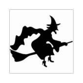 Tampons Encreurs Timbre en caoutchouc pour sorcière volante (Impression)