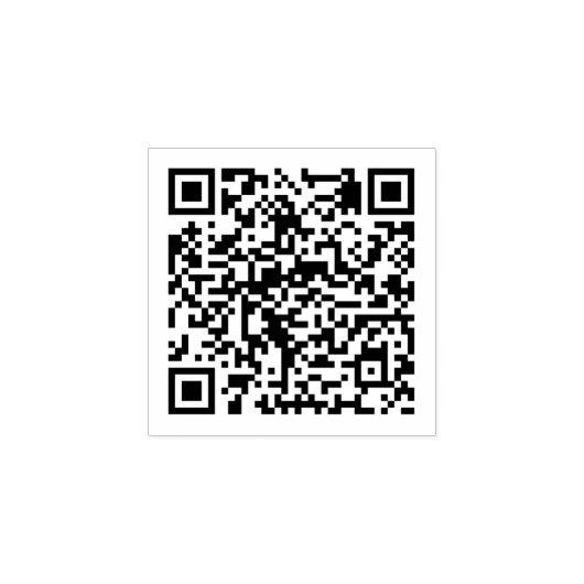 Tampons Encreurs Timbre en caoutchouc Qr Code (Impression)