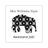 Tampons Encreurs Timbre en caoutchouc récompensé par les enseignant (Impression)