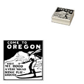 Tampons Encreurs Timbre en caoutchouc rétro voyage vinton Oregon (Tamponné)