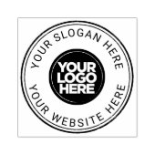 Tampons Encreurs Timbre en caoutchouc rond professionnel avec Pad e (Impression)