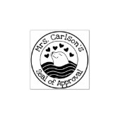 Tampons Encreurs Timbre en caoutchouc "Sceau d'approbation" personn (Impression)