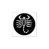Tampons Encreurs Timbre en caoutchouc "Scorpio" (Impression)