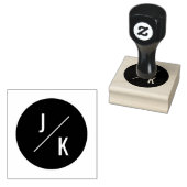 Tampons Encreurs Timbre en caoutchouc simple et moderne - cercle no (Tamponné)