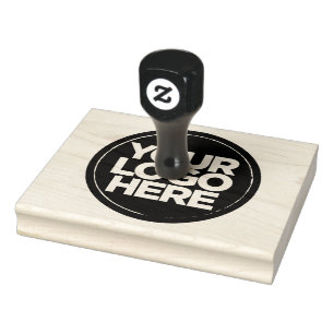 Tampons Encreurs Timbre en caoutchouc Simple Large Logo Business