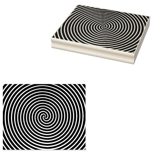 Tampons Encreurs Timbre en caoutchouc spirale (Tamponné)