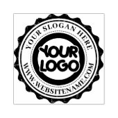 Tampons Encreurs Timbre en caoutchouc sur mesure arrondi avec logo  (Impression)
