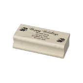 Tampons Encreurs Timbre en caoutchouc sur mesure Joyeux jours férié (Tampon)