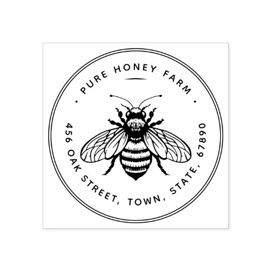 Tampons Encreurs Timbre en caoutchouc | Timbre caoutchouc Pure Hone (Impression)