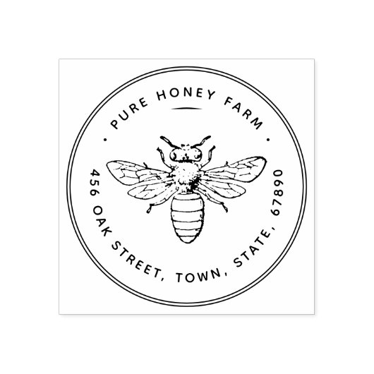 Tampons Encreurs Timbre en caoutchouc | Timbre caoutchouc Pure Hone (Impression)