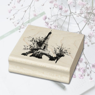 Tampons Encreurs Timbre en caoutchouc Tour Eiffel