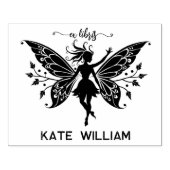 Tampons Encreurs Timbre Fairy ex libris (Impression)