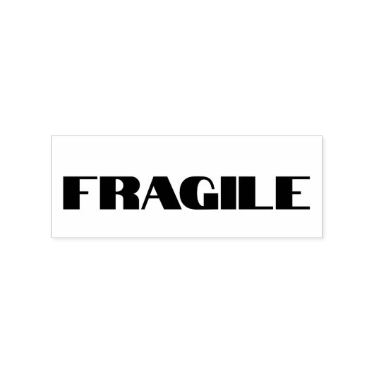 Tampons Encreurs Timbre fragile, Timbre boîte fragile, Timbre d'emb (Impression)