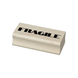 Tampons Encreurs Timbre fragile, Timbre boîte fragile, Timbre d'emb