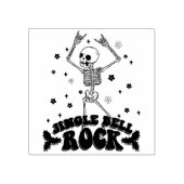 Tampons Encreurs Timbre Jingle Bell Rock Skeleton (Impression)