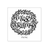 Tampons Encreurs Timbre Joyeux Noël (Impression)