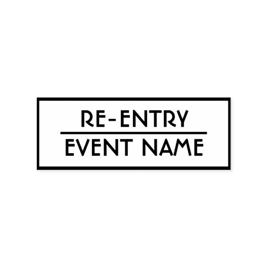 Tampons Encreurs Timbre main de réentrée (Impression)