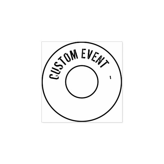 Tampons Encreurs Timbre main d'événement personnalisé (Impression)