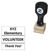 Tampons Encreurs Timbre main du bénévole de l'école (Tamponné)