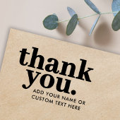 Tampons Encreurs Timbre Merci | Typographie rétro