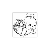 Tampons Encreurs Timbre Mermaid Kewpie (Impression)