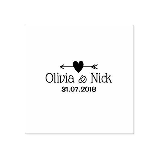 Tampons Encreurs Timbre minimaliste (Impression)