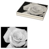 Tampons Encreurs Timbre noir et blanc (Tamponné)