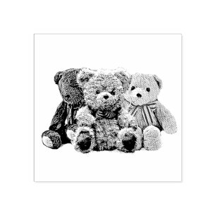 Tampons Encreurs Timbre nounours