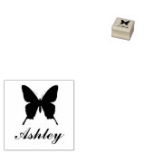 Tampons Encreurs Timbre papillon personnalisé avec nom (Tamponné)