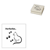 Tampons Encreurs Timbre parfait pour chat (Tamponné)