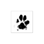 Tampons Encreurs Timbre Pawprint, patte de chien noir empreinte ani (Impression)