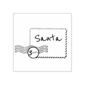 Tampons Encreurs Timbre père Noël Postage Art (Impression)